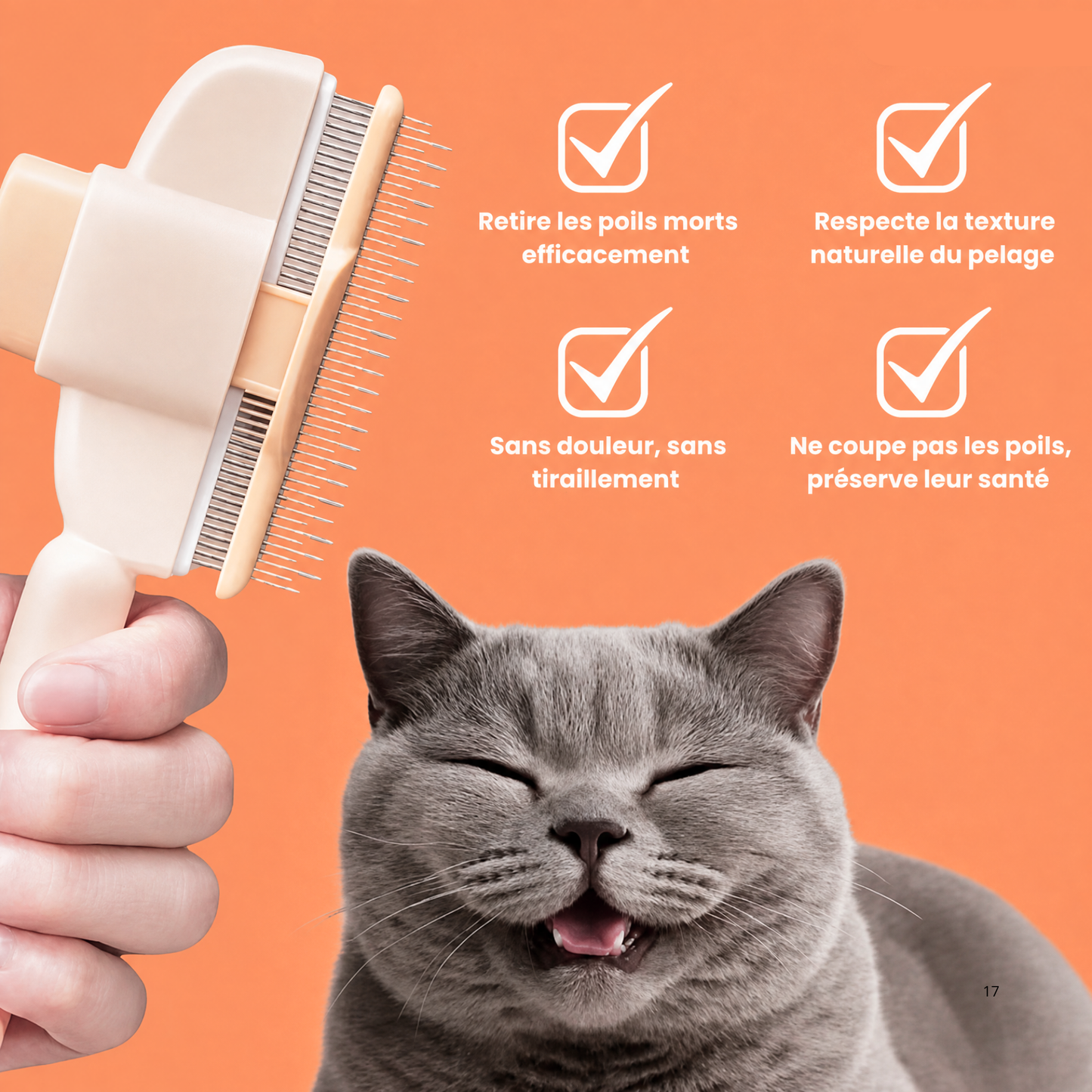 Brosse anti-poils Minoo™